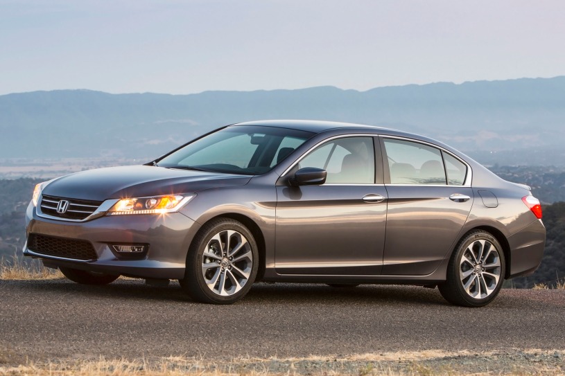 2014 Charcoal /Graphite Honda Accord Sport Sedan CVT (1HGCR2F54EA) with an 2.4L L4 DOHC 16V engine, Continuously Variable Transmission transmission, located at 3160 South Valley View Blvd, Las Vegas, NV, 89146, (888) 750-6845, 36.132458, -115.190247 - The 2014 Honda Accord earns top honors in the midsize sedan class with its mix of excellent packaging, superb fuel economy and rewarding performance. vehicle overview After last year's complete redesign, which resulted in a slimmer, more fuel-efficient Honda Accord with a higher-end cabin ambien - Photo #7
