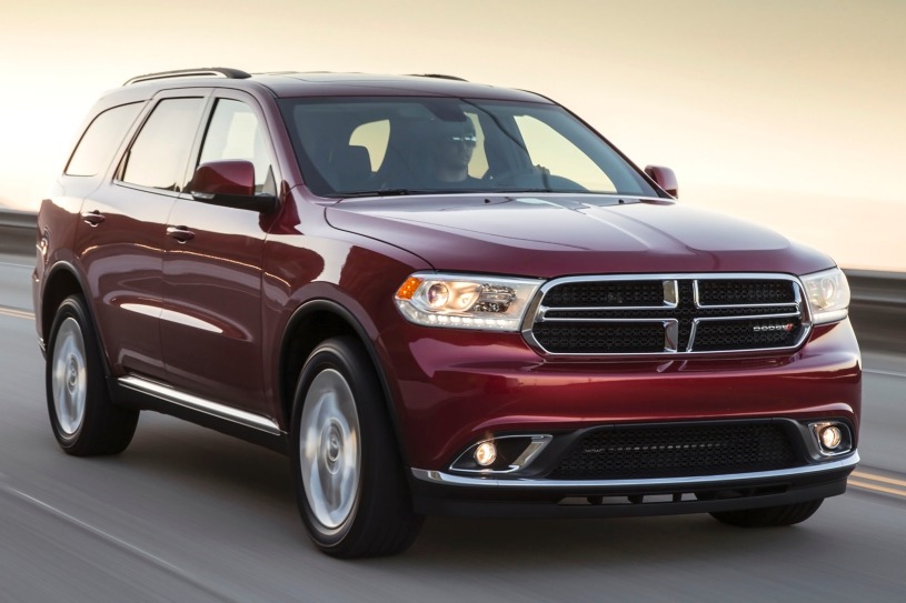 2014 Burgundy /Tan Dodge Durango Limited AWD (1C4RDJDGXEC) with an 3.6L V6 DOHC 24V engine, 8-Speed Automatic transmission, located at 1313 Las Vegas Blvd, North Port, FL, 34286, (888) 750-6845, 36.002834, -115.201302 - Thanks to its welcoming interior and excellent highway manners, the 2014 Dodge Durango is a great choice for a seven-passenger SUV. vehicle overview The 2014 Dodge Durango is one of our favorite options for a six- or seven-passenger SUV. The current generation not only has the roomy seating and - Photo #2